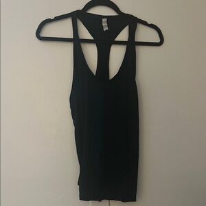 Alo Black Racerback Tank Top - Women